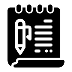 Notepad Pencil Icon Online Course