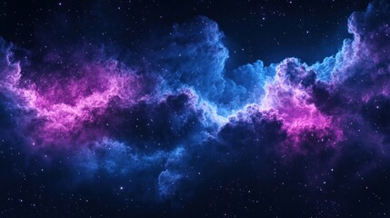 Fototapeta premium Cosmic nebulae swirling in deep space