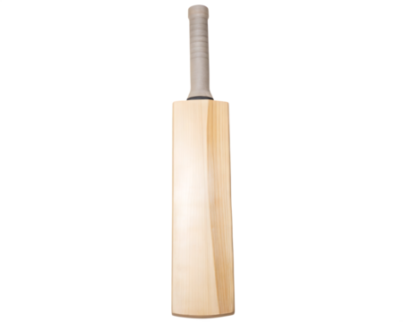 a cricket bat is a piece of sports isolated  on white background PNG, AI GENERATED