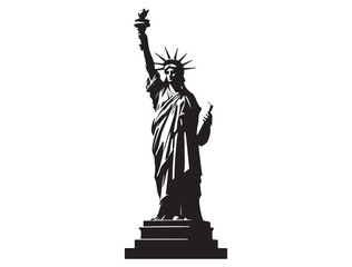 STATUE OF LIBERTY SILHOUETTE