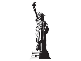 STATUE OF LIBERTY SILHOUETTE