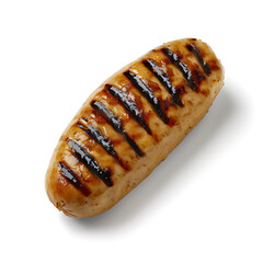 Grilled Sausage with Charred Marks