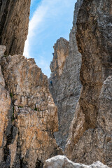 rocks in the mountains
