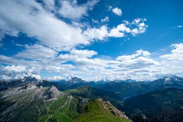 high mountain landscape