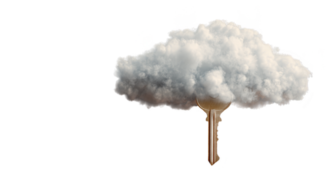 Intriguing cloud formation resembling a fork, meteorological.