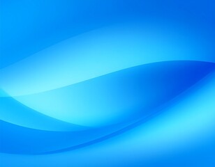 Abstract smooth blue wave background