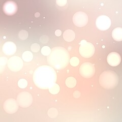 Abstract soft-focus light circles on a muted background