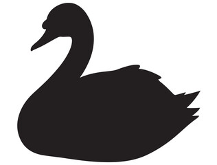 SWAN SILHOUETTE