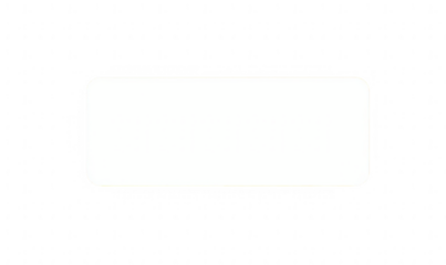 Blank white rectangular label