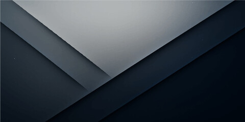 Modern gray-black abstract folded layers background with clean depth and soft tech texture