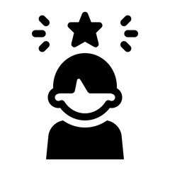 Person Achieving a Goal Icon