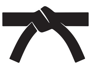  TAEKWONDO BELT SILHOUETTE