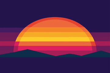 rainbow over the mountains
