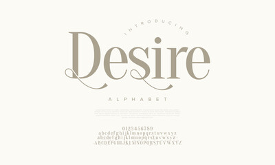Classic serif typeface with decorative swashes, ideal for packaging, branding, and feminine designs