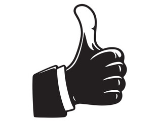 THUMBS UP SILHOUETTE