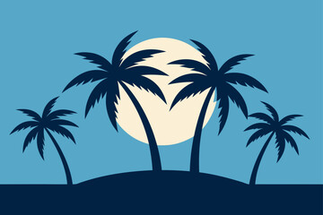 Obraz premium palm heaven