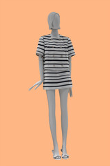 Full length female mannequin