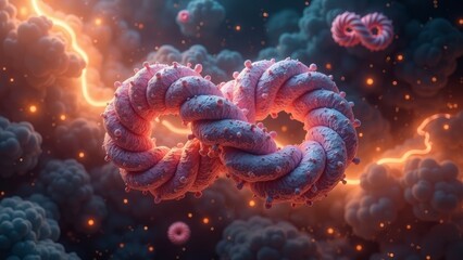 Lava Spiral Technology Scene