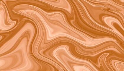 Abstract swirling marbled background in warm browns and creams