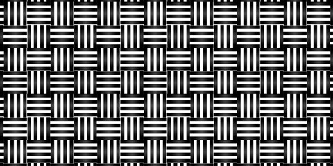 Seamless weave pattern geometric fabric vintage textile illustration.