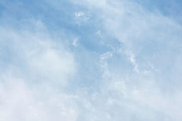blue sky with clouds