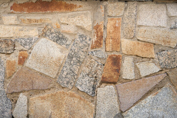 old stone fence or pavement texture