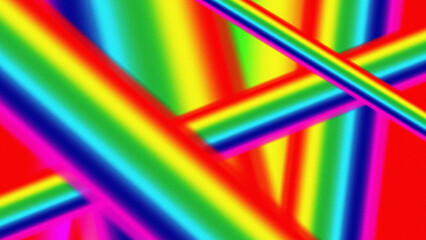Colorful Abstract Rainbow Wave Background Design