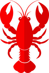 Red Lobster Silhouette icon