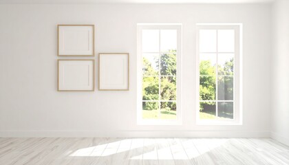 Empty room with large windows (2)