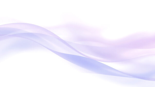 Abstract background with soft lavender and white flowing shapes creating a serene and calming effect created with generated ai