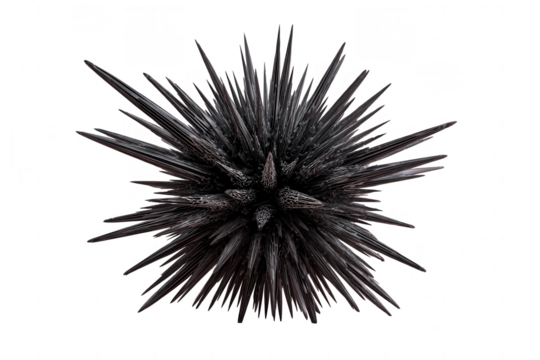 Dark, spiky sphere explodes outward