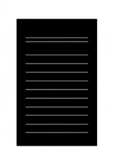 notebook sheet vector 