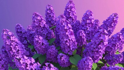Obraz premium lavender flowers in the garden
