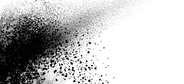 Abstract grayscale splatter (3)