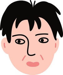 face of a boy
