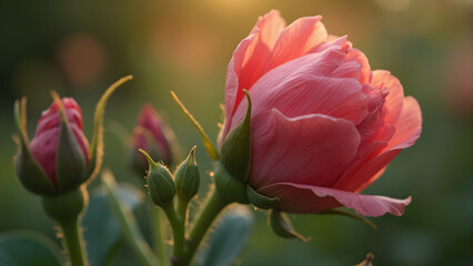 Time-lapse of flower blooming. Ultra realistic flower growth from bud to blossom. Stunning flower time-lapse video. Beautiful nature in high definition.