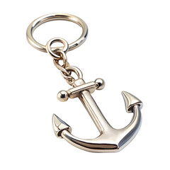 A Polished Silver Anchor Keychain A MaritimeInspired Accessory