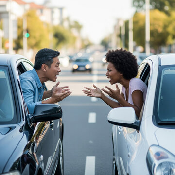 dispute sur la route