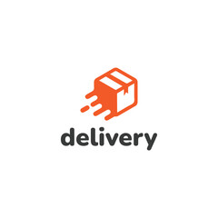 Fototapeta premium Delivery Logo Vector Simple Icons