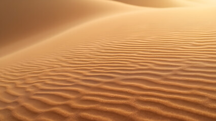 rippled desert sand patterns. visualize desert landscapes. serene beauty of sand dunes. ultra realistic desert imagery.