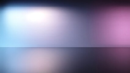 Fototapeta premium Abstract gradient background with soft lighting and reflective surface