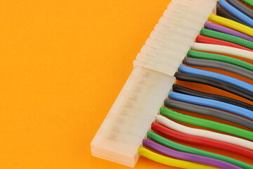 Electrical Insulated Copper Mounting Wires for Electrical Switchboard Assembly. 