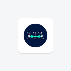 Bike Rack, vector, pixel perfect, illustrator file