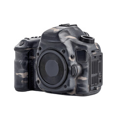 Camouflaged DSLR Camera Professional Photography