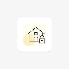 Home Security, vector, pixel perfect, illustrator file