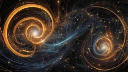 Brilliant bursts of light accentuate the solution's convergence point illustrating AI's capacity to resolve issues