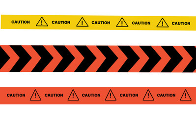 under construction background police line crime scene . warning icon sign vector 