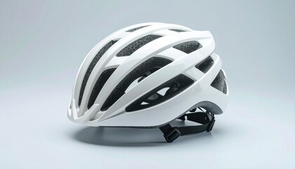 Fototapeta premium close up of a bicycle helmet