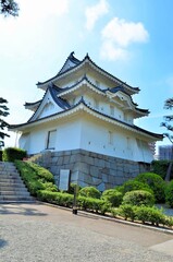 Naklejka premium 高松城 艮櫓 