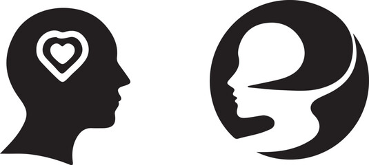 man and woman silhouette